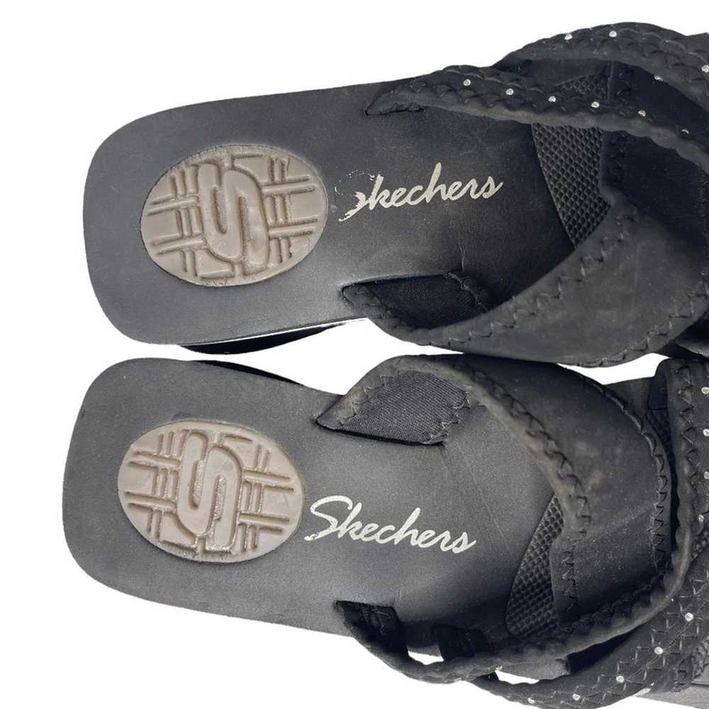 Sketchers chunky 90s y2k sandals foam rhinestone … - image 8