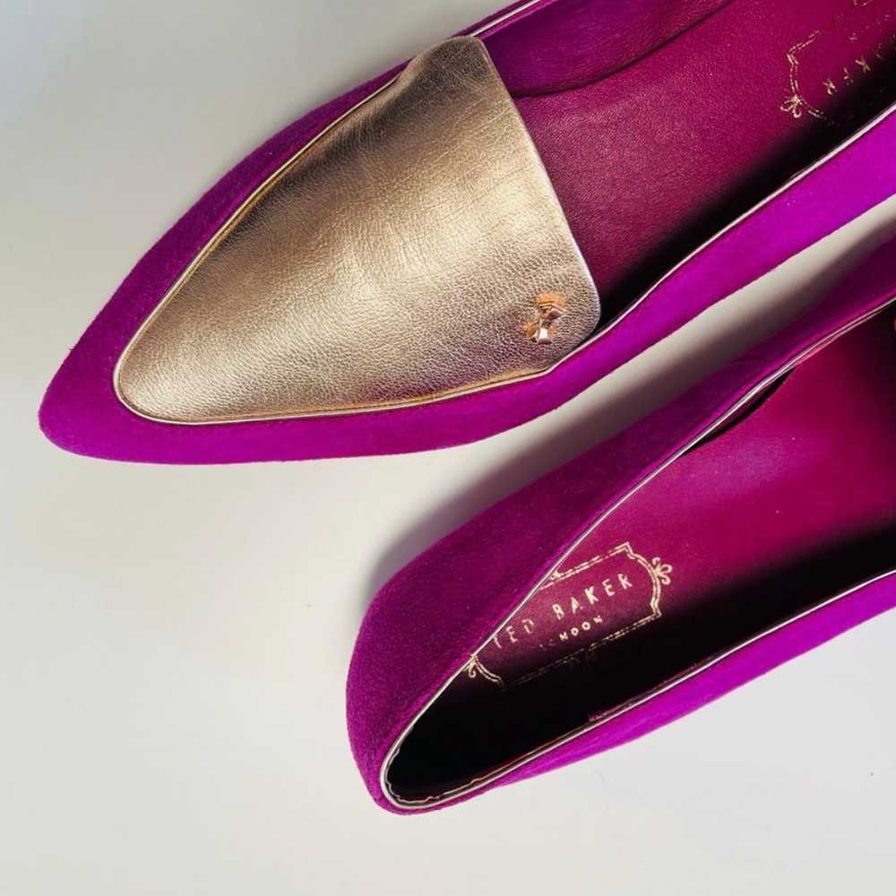 Ted Baker Oleshky Flats Sz 38.5 - image 2