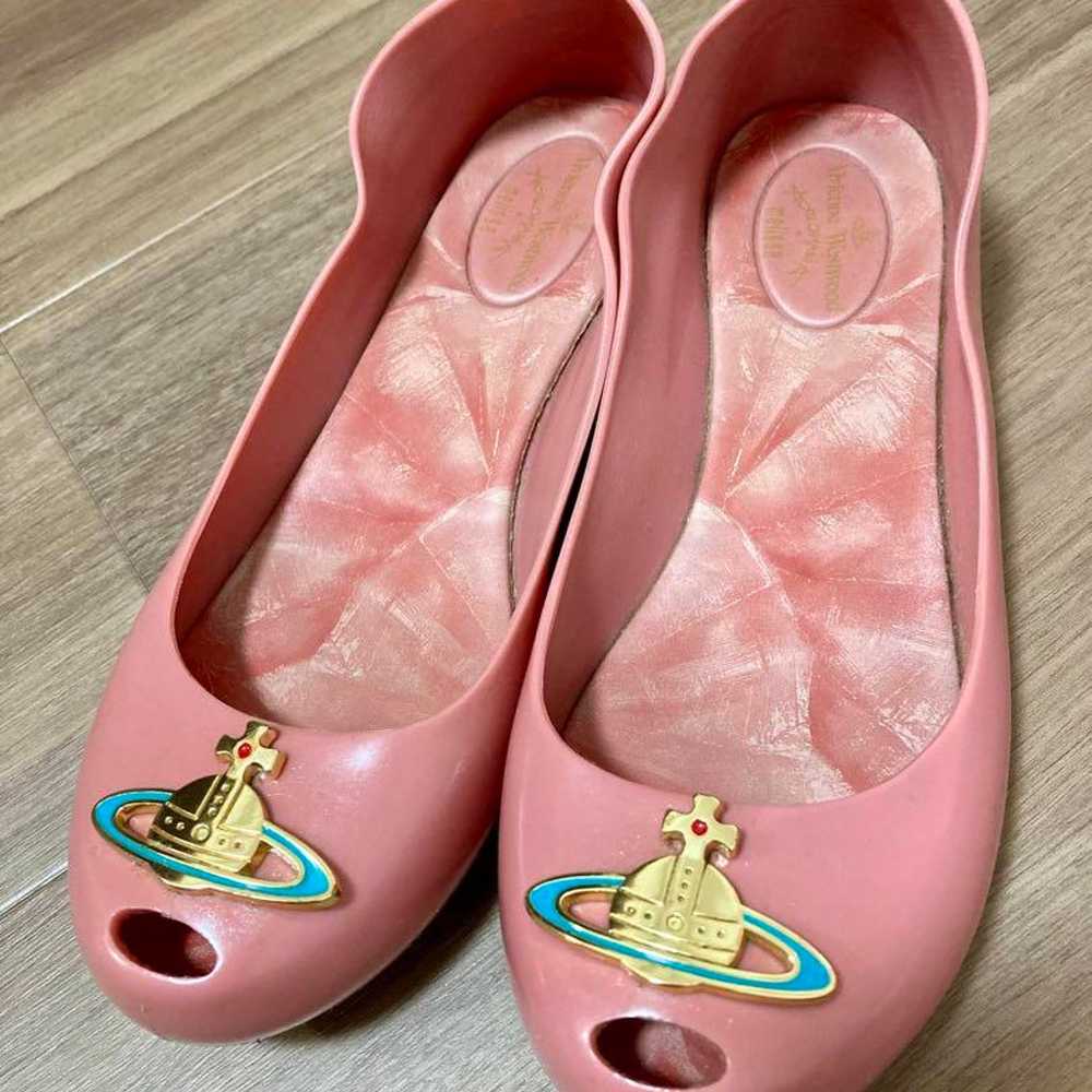 【Vivienne Westwood】×【Melissa】  
⚫︎Pink⚫︎Orb⚫︎Pumps - image 1