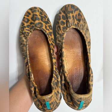 Tieks Leopard Print Ballet Flats Size 8