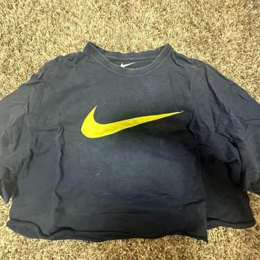 Vintage NIKE cropped T-shirt