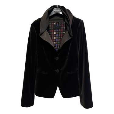 ジャケット ETRO Brown Velvet Blazer Etro Velvet single-button blazer | Luisa World