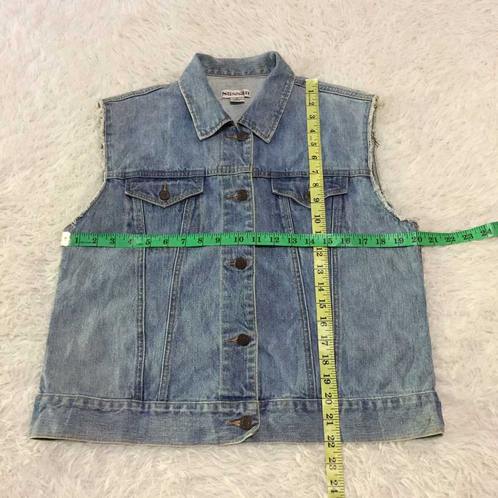 Custom × Japanese Brand × Rare Susan denim vest - image 3