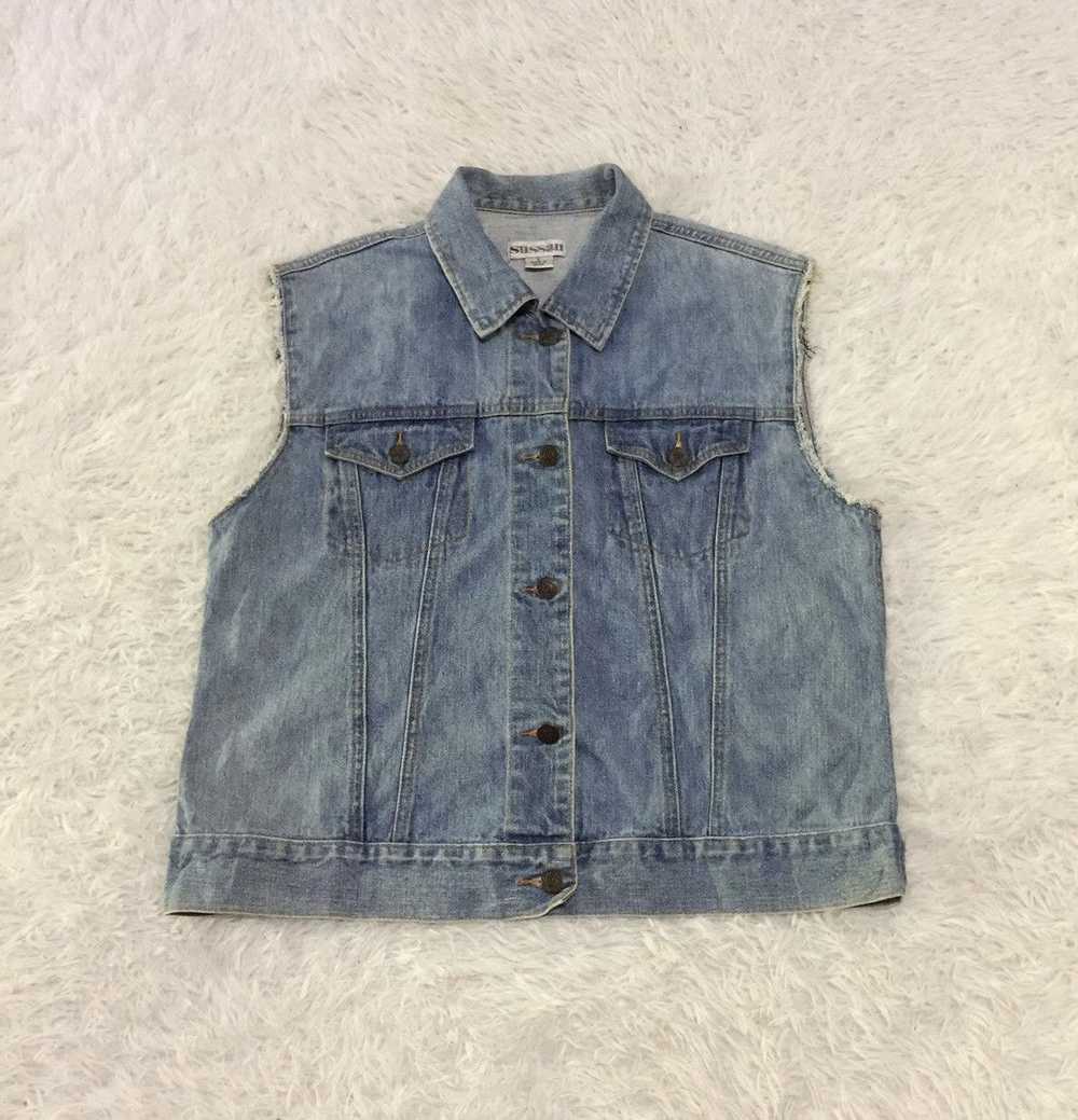 Custom × Japanese Brand × Rare Susan denim vest - image 9