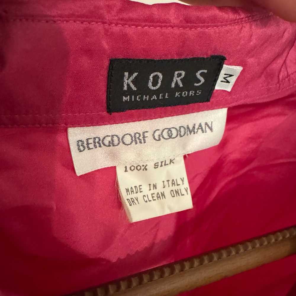 Kors michael kors bergdorf goodman silk 100% - image 2