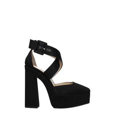 Jimmy Choo ob1o1e1124 Satin Sandals in Black