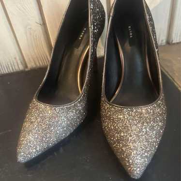 RANDA Glitter Pumps Bridal Shoes