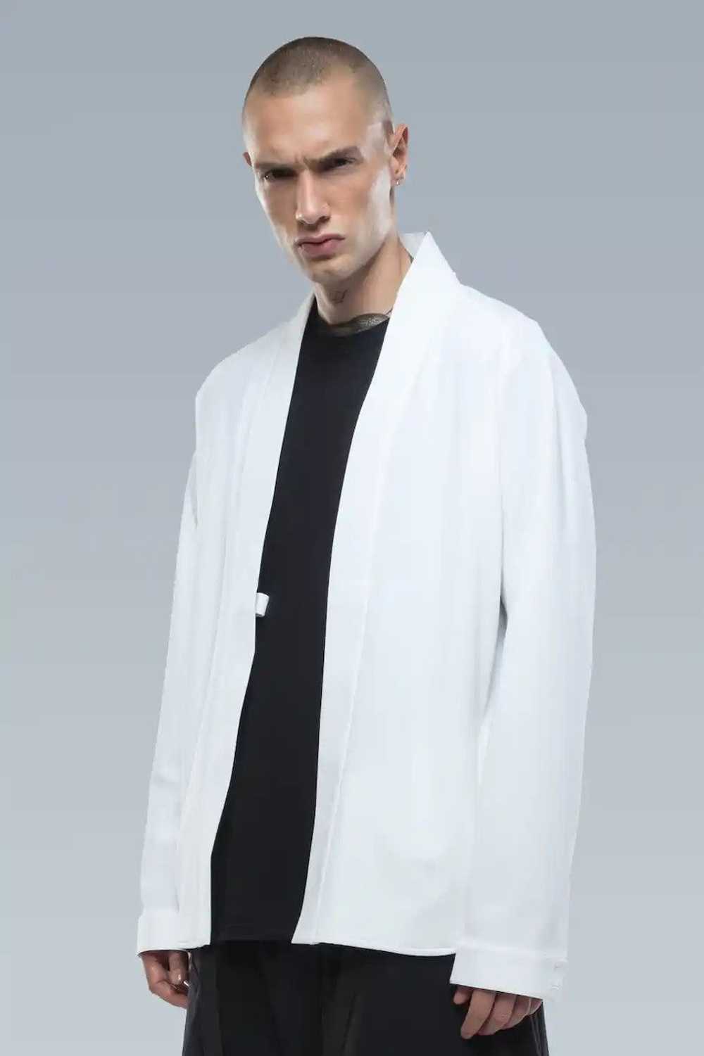 Acronym Rare J72-DS White Dryskin Kimono Jacket - image 2