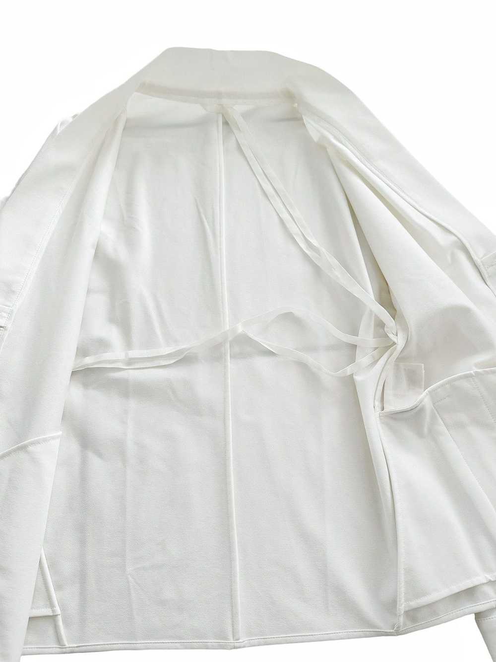 Acronym Rare J72-DS White Dryskin Kimono Jacket - image 8