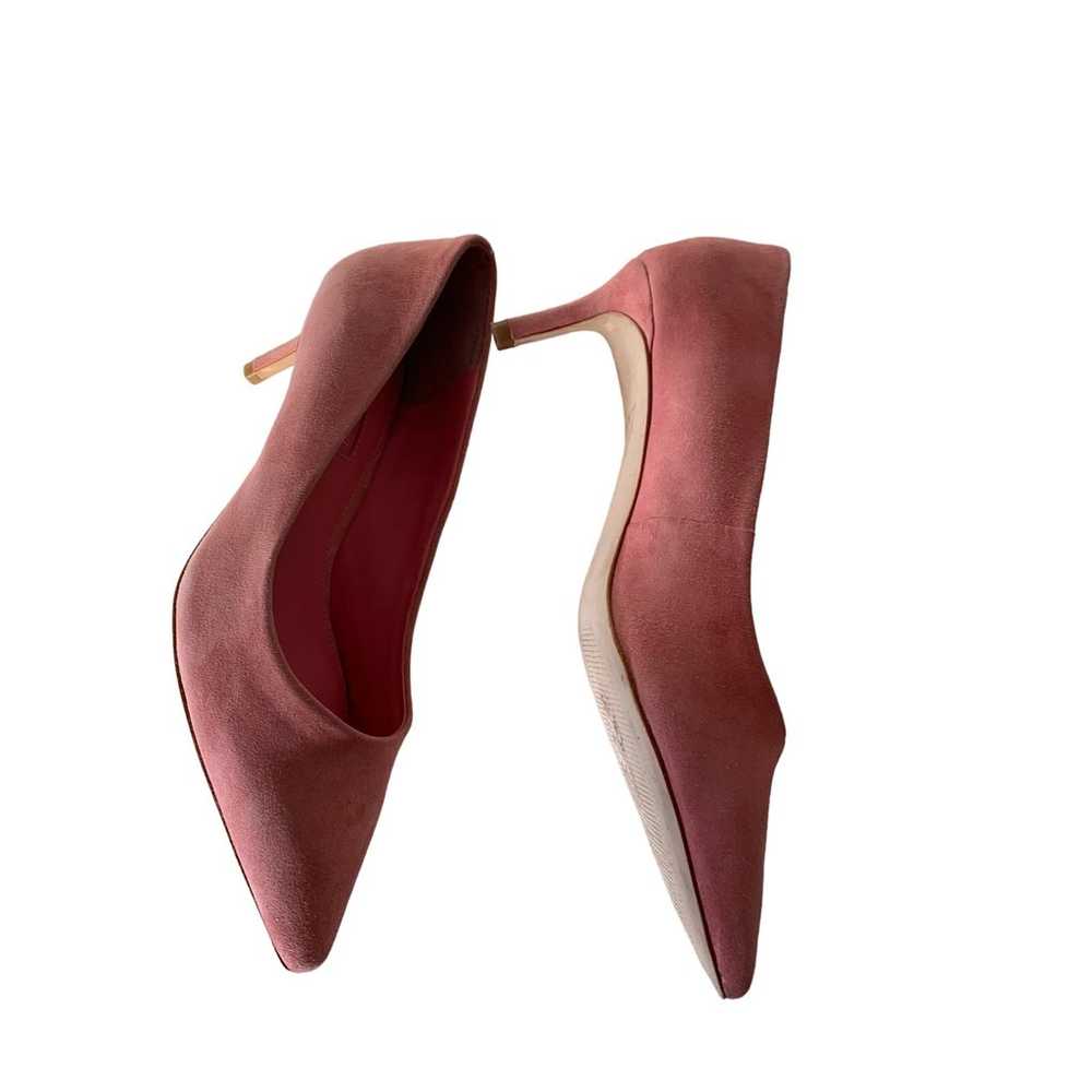 Antonio Melani pink suede leather heels - image 3