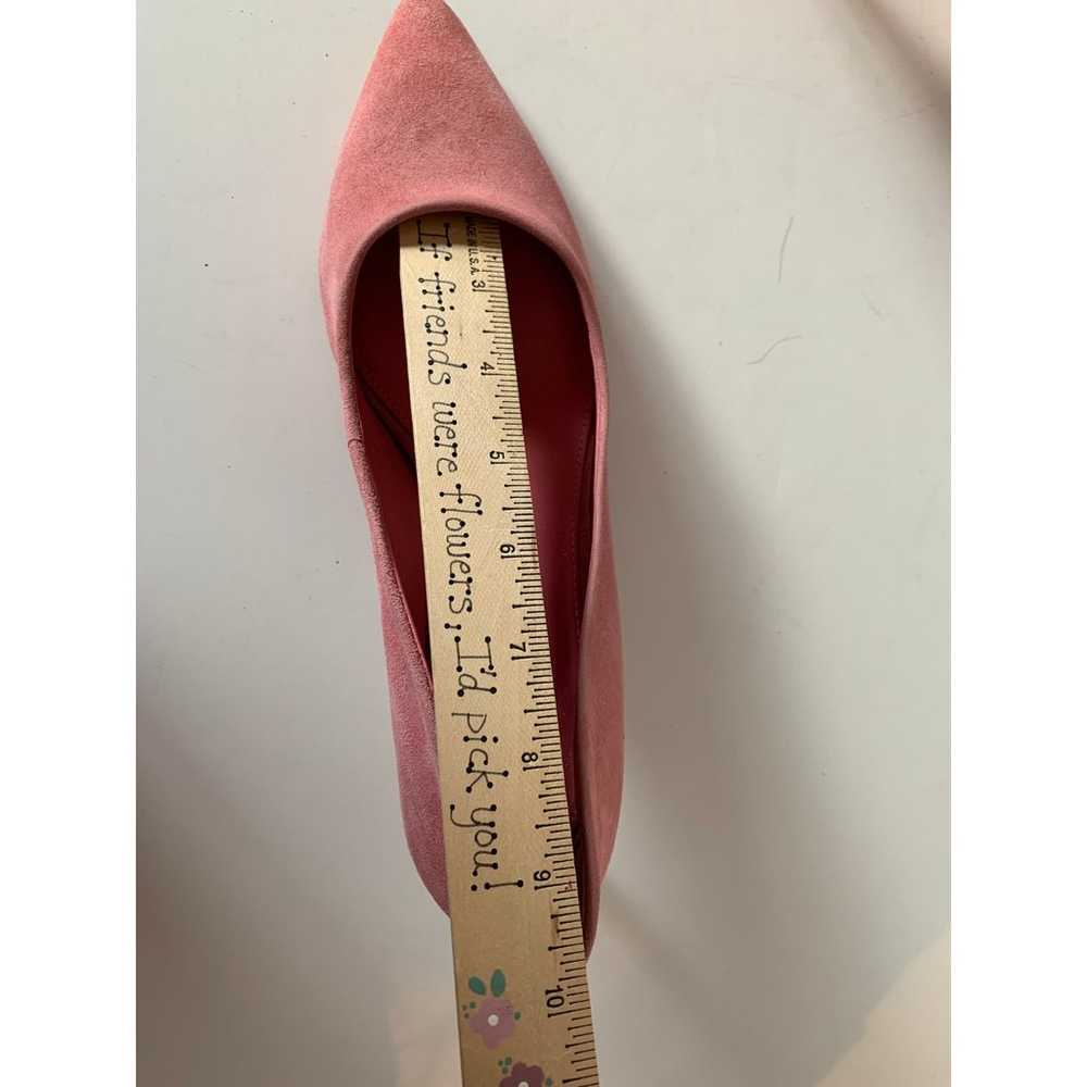 Antonio Melani pink suede leather heels - image 5