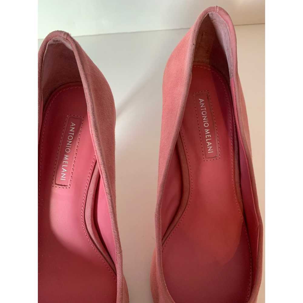 Antonio Melani pink suede leather heels - image 9