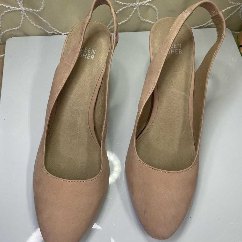 EILEEN FISHER, low heel shoes, size 8 - image 3