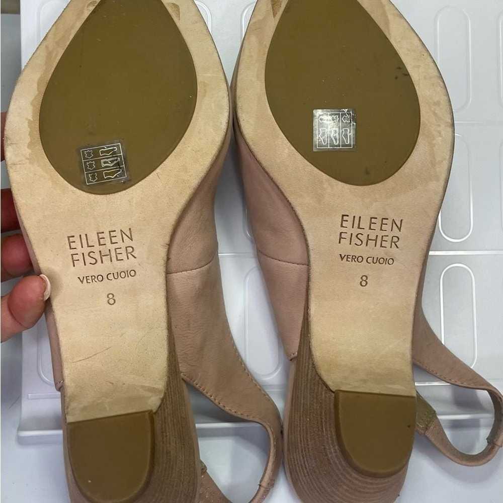 EILEEN FISHER, low heel shoes, size 8 - image 5