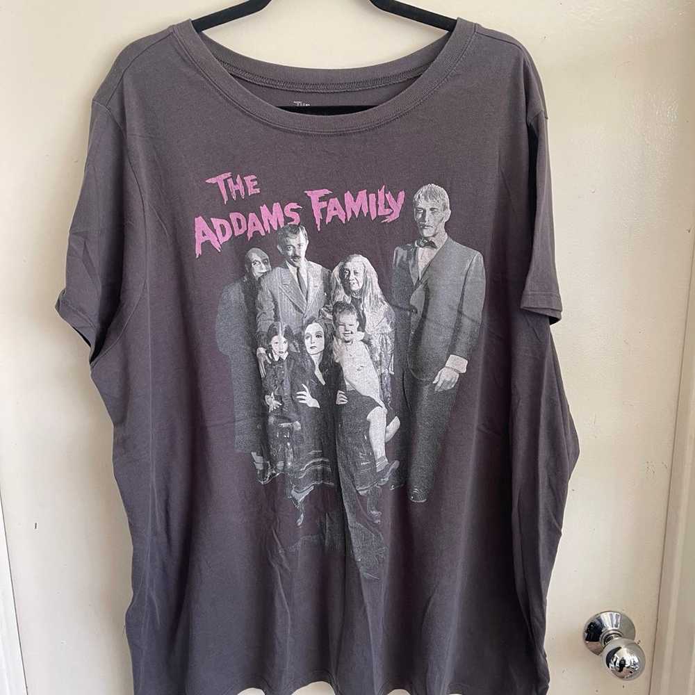 Torrid The Addams Family Classic Fit Cotton Crew … - image 3