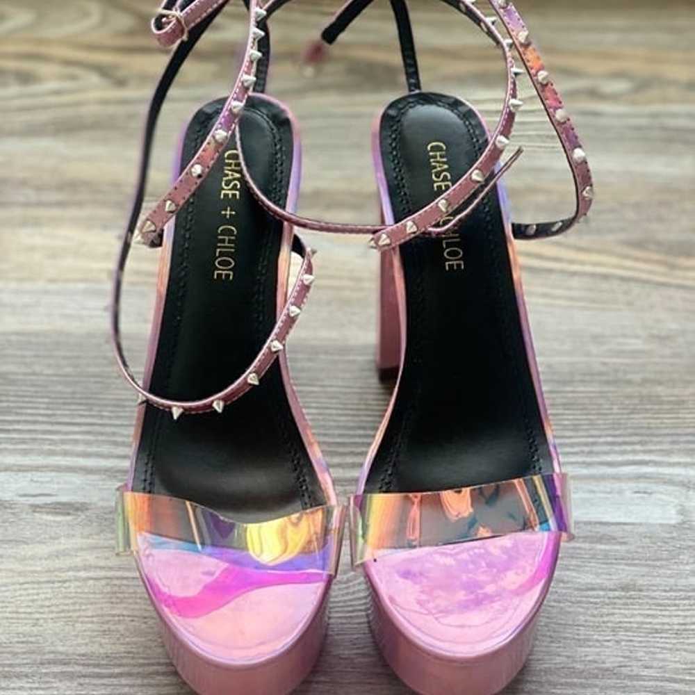 PINK platform pumps - image 6