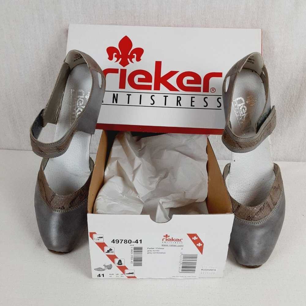 Rieker Antistress Womens Grey Combination Size 9.… - image 2