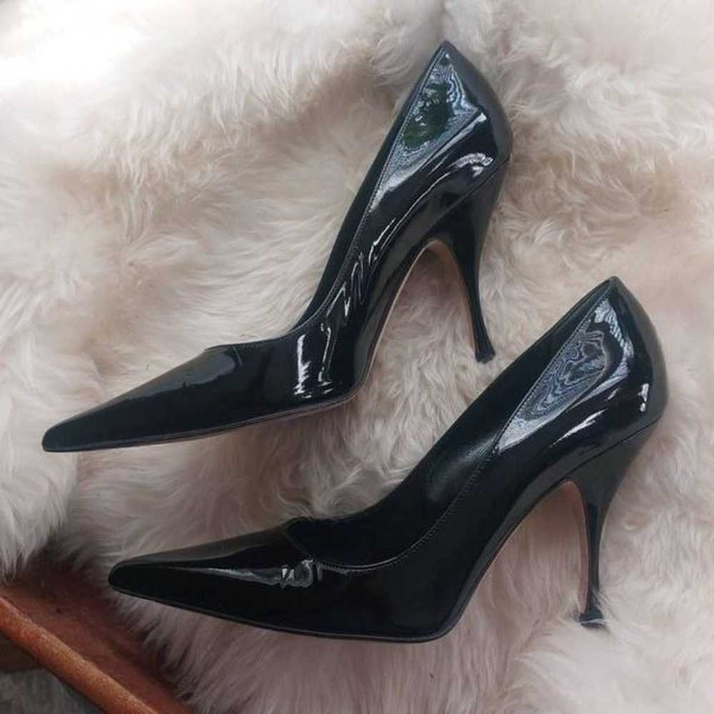 Michael Kors Patent Leather Heels - Size 8 | Blac… - image 2