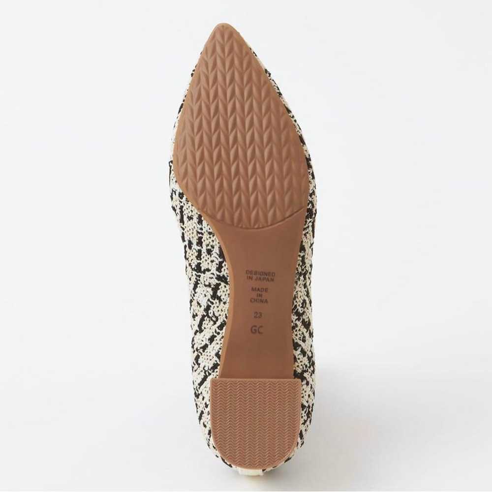 【DIANA】Ivory Mix Tweed/Knitted Pumps 24.0cm - image 8