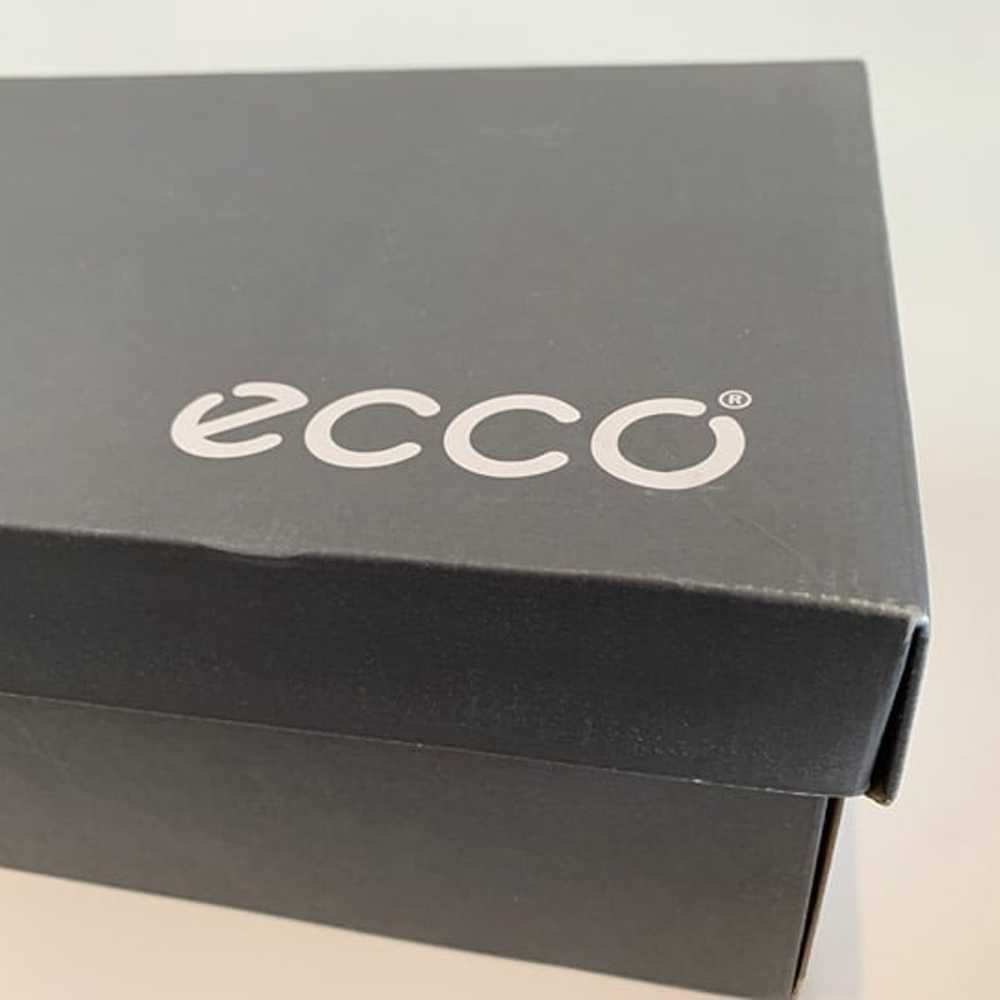 Ecco Womens Pump Size 39 (US 8-8.5) Black Leather… - image 6