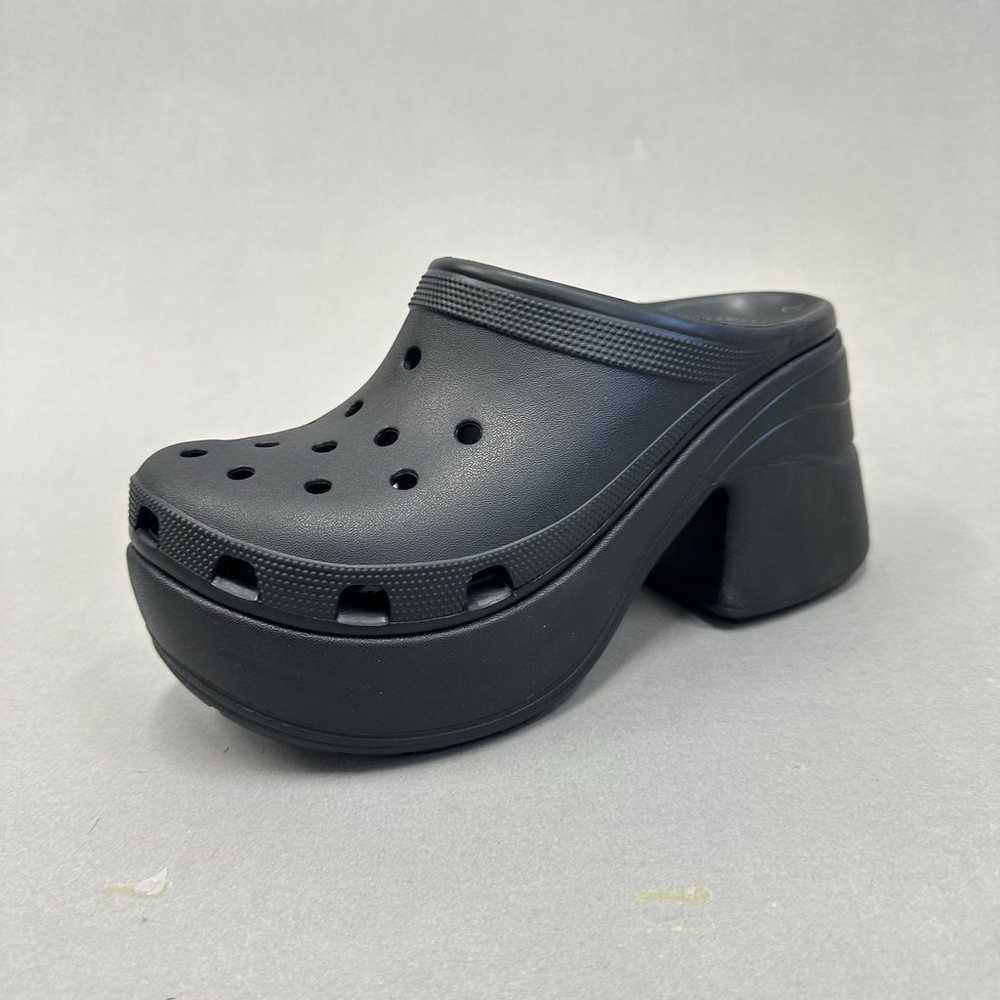 Crocs black Siren Platform Clog Slip On Heel wome… - image 11