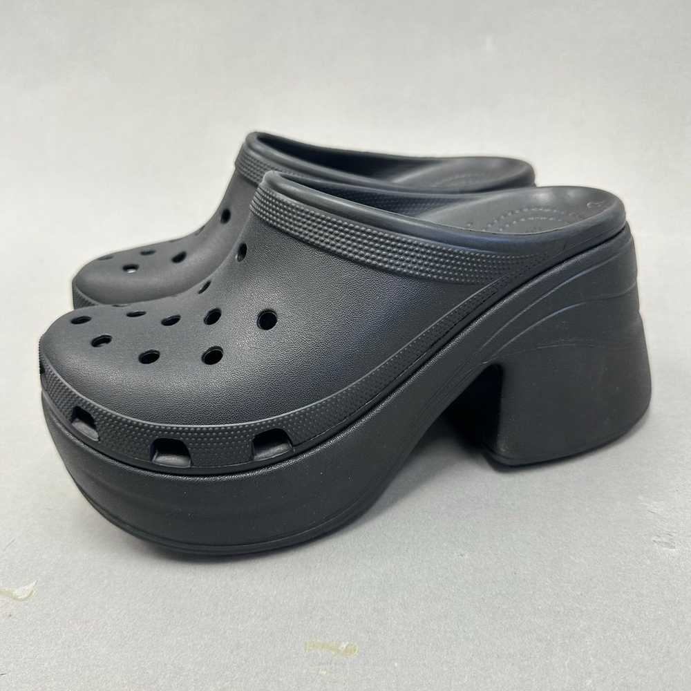 Crocs black Siren Platform Clog Slip On Heel wome… - image 2