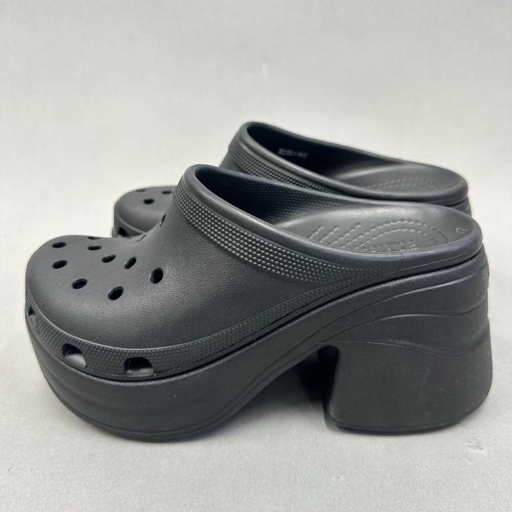 Crocs black Siren Platform Clog Slip On Heel wome… - image 3