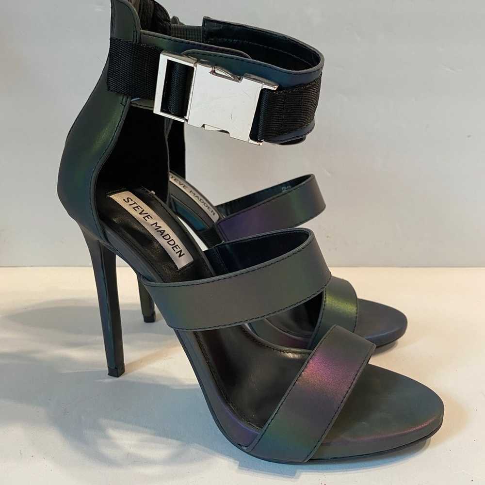 Steve Madden “Felice” Rainbow Reflective Stiletto… - image 10