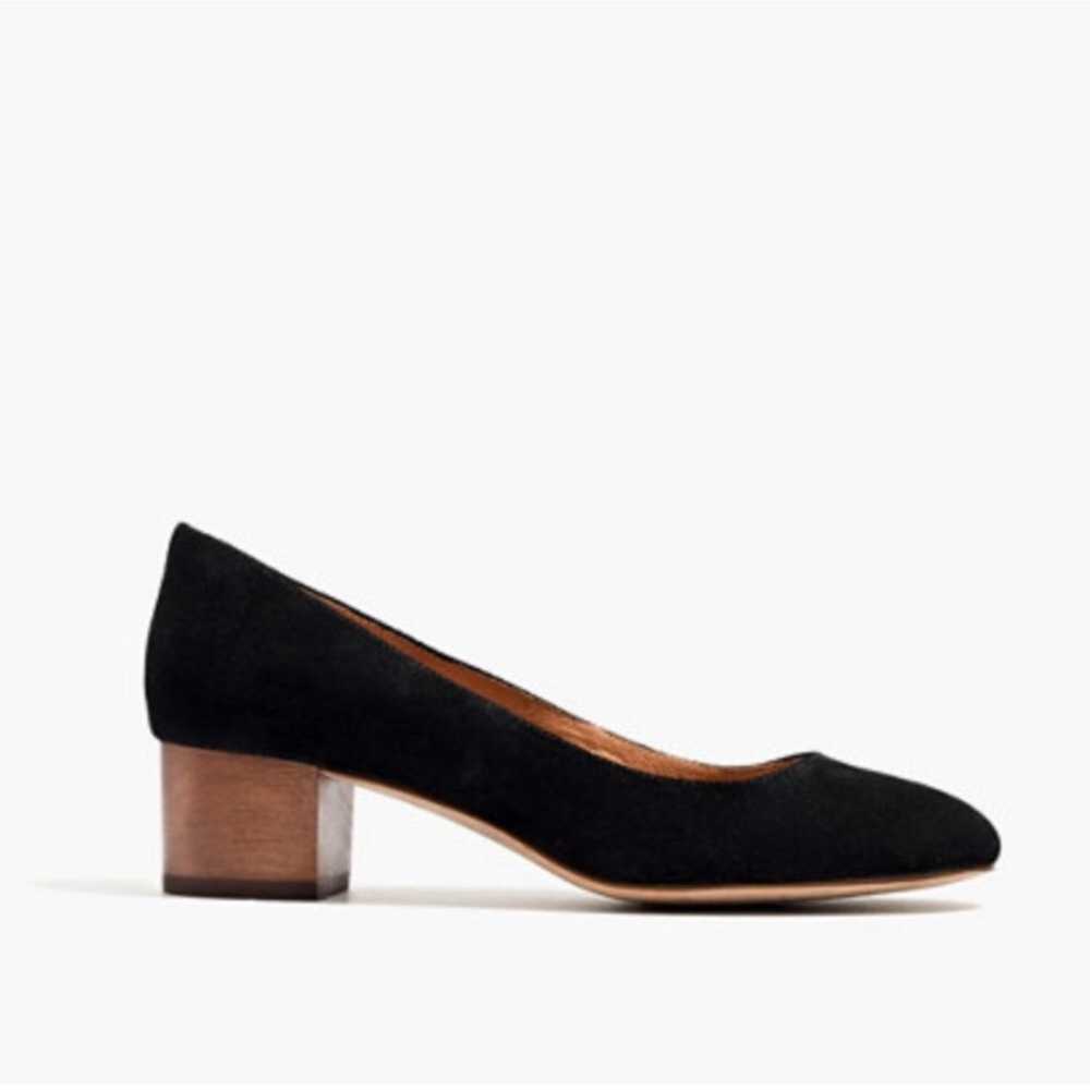 NWOT Madewell The Ella Pump black Suede Size 8.5 - image 2