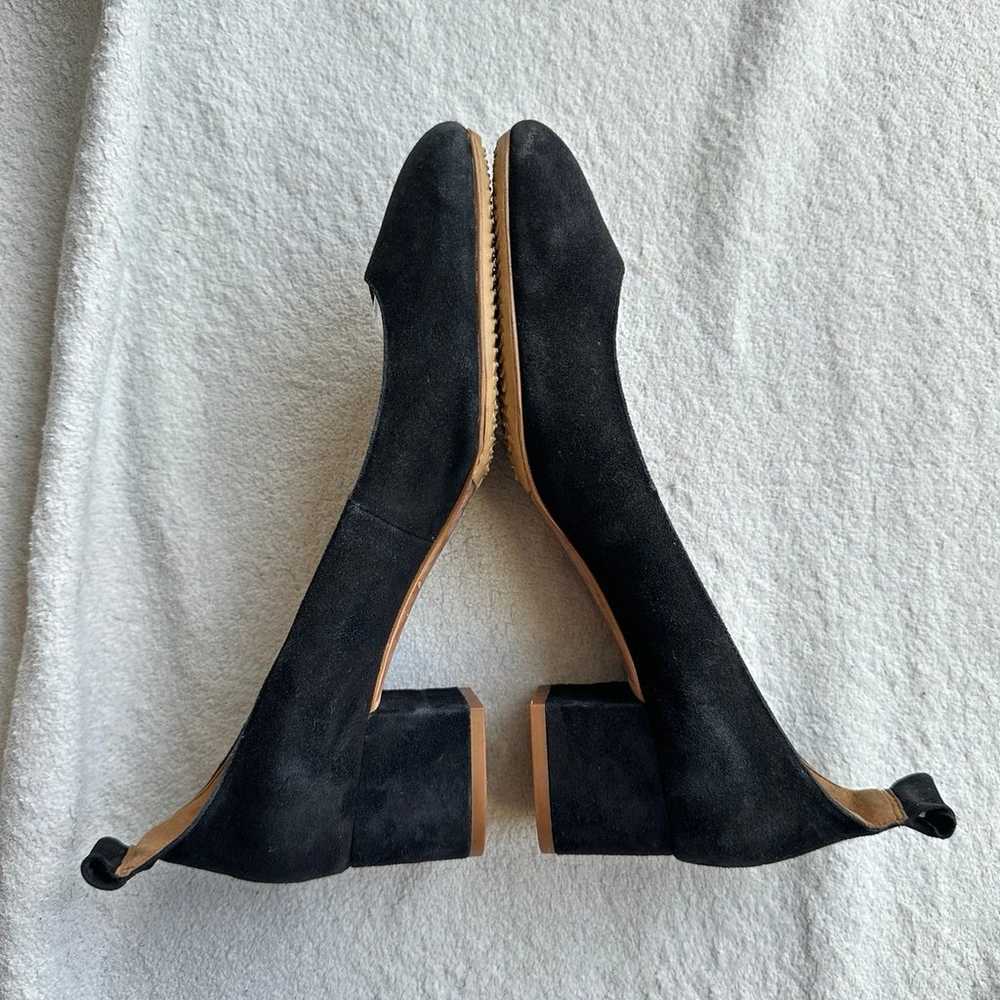 NWOT Madewell The Ella Pump black Suede Size 8.5 - image 4