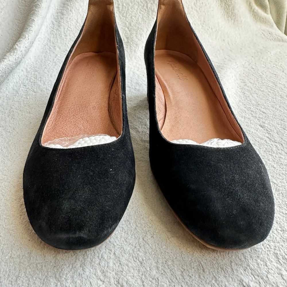 NWOT Madewell The Ella Pump black Suede Size 8.5 - image 6