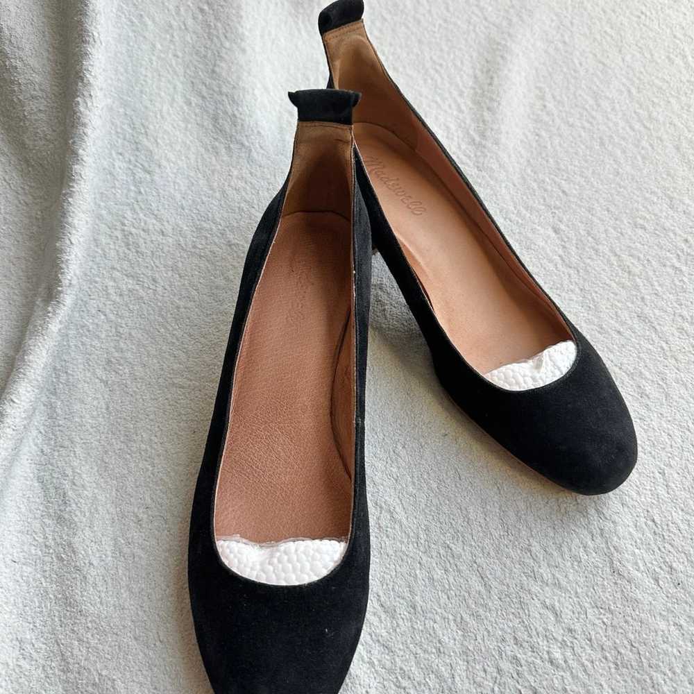 NWOT Madewell The Ella Pump black Suede Size 8.5 - image 9