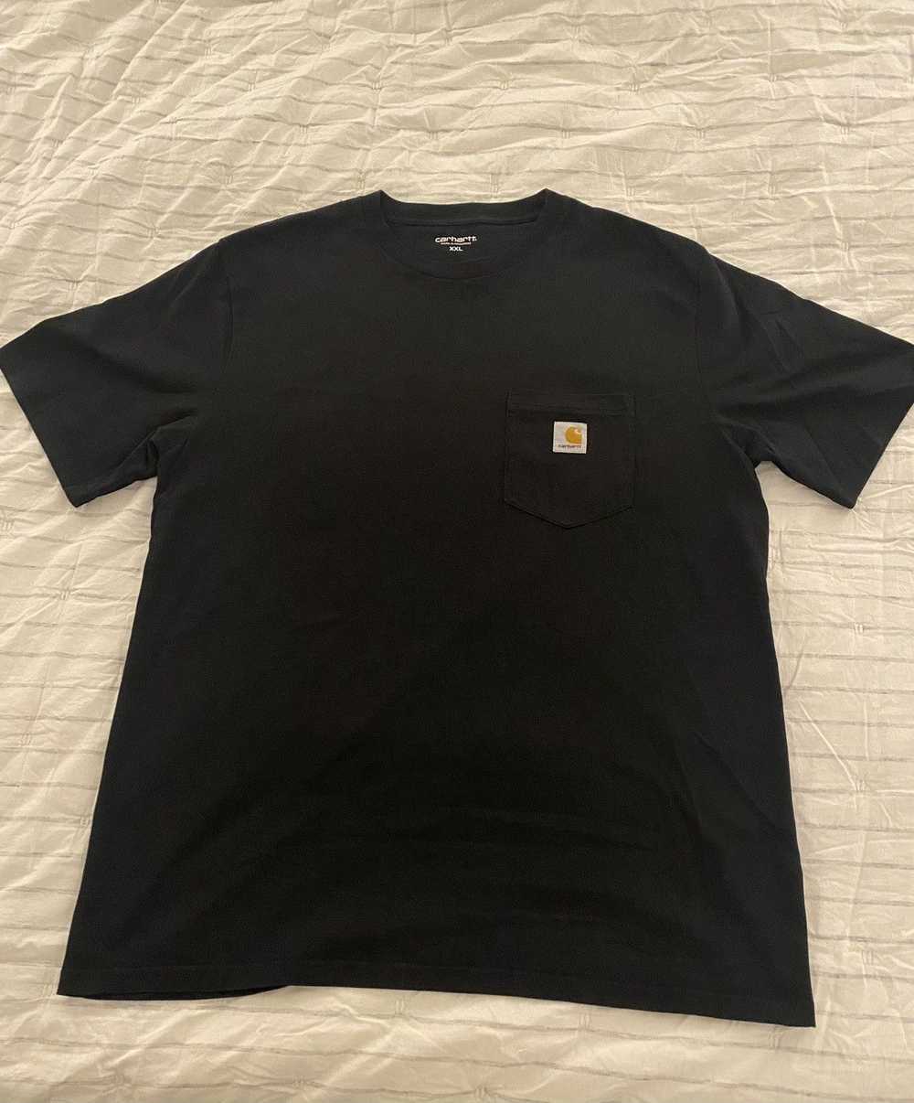 Carhartt Wip Carhartt WIP Pocket T-shirt Black XXL - image 3