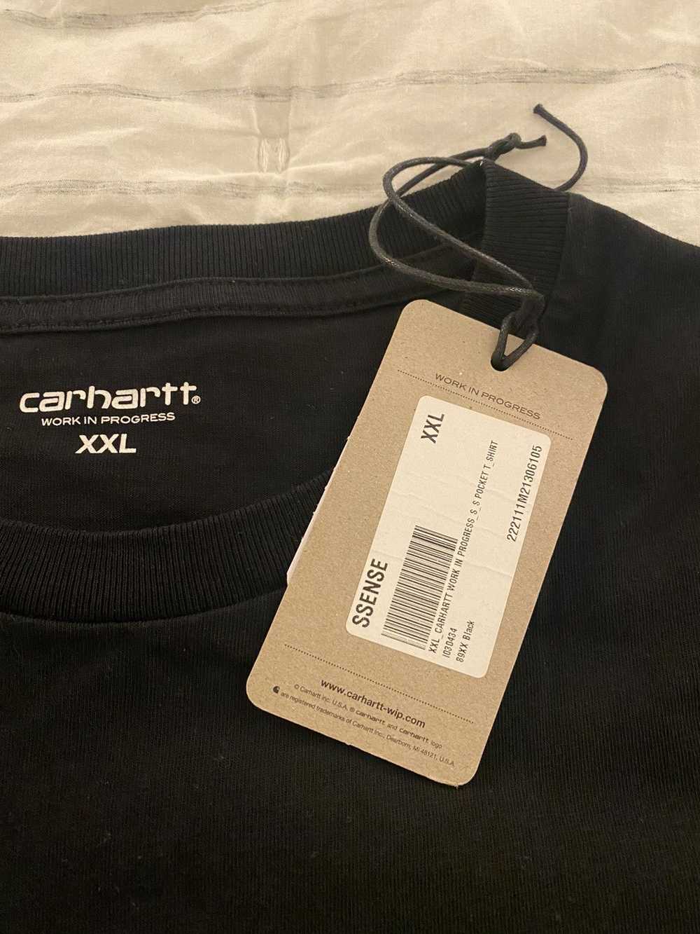 Carhartt Wip Carhartt WIP Pocket T-shirt Black XXL - image 7