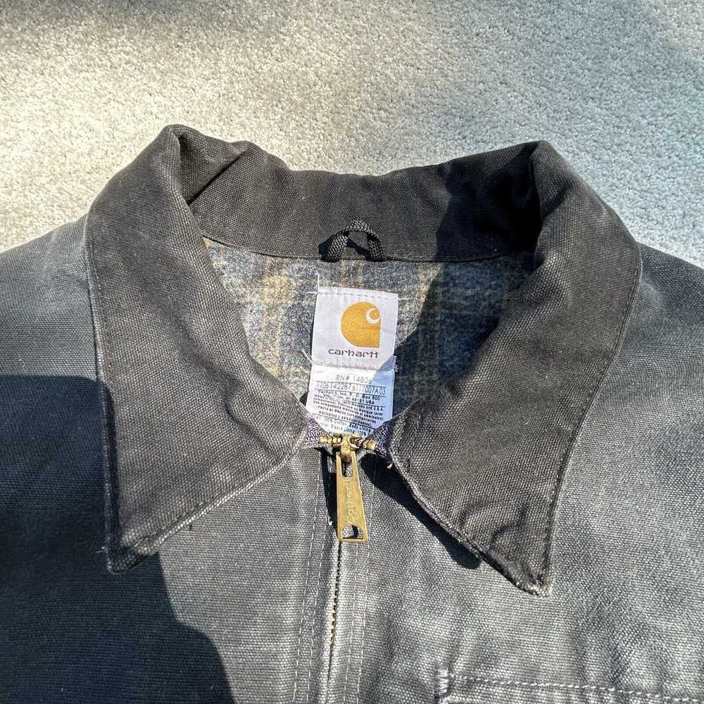 Carhartt Vintage Carhartt Detroit Jacket J97 PTL … - image 3