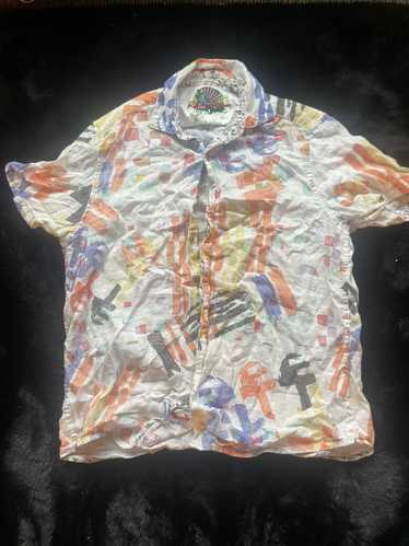 Robert Graham × Vintage Robert Graham paint shirt