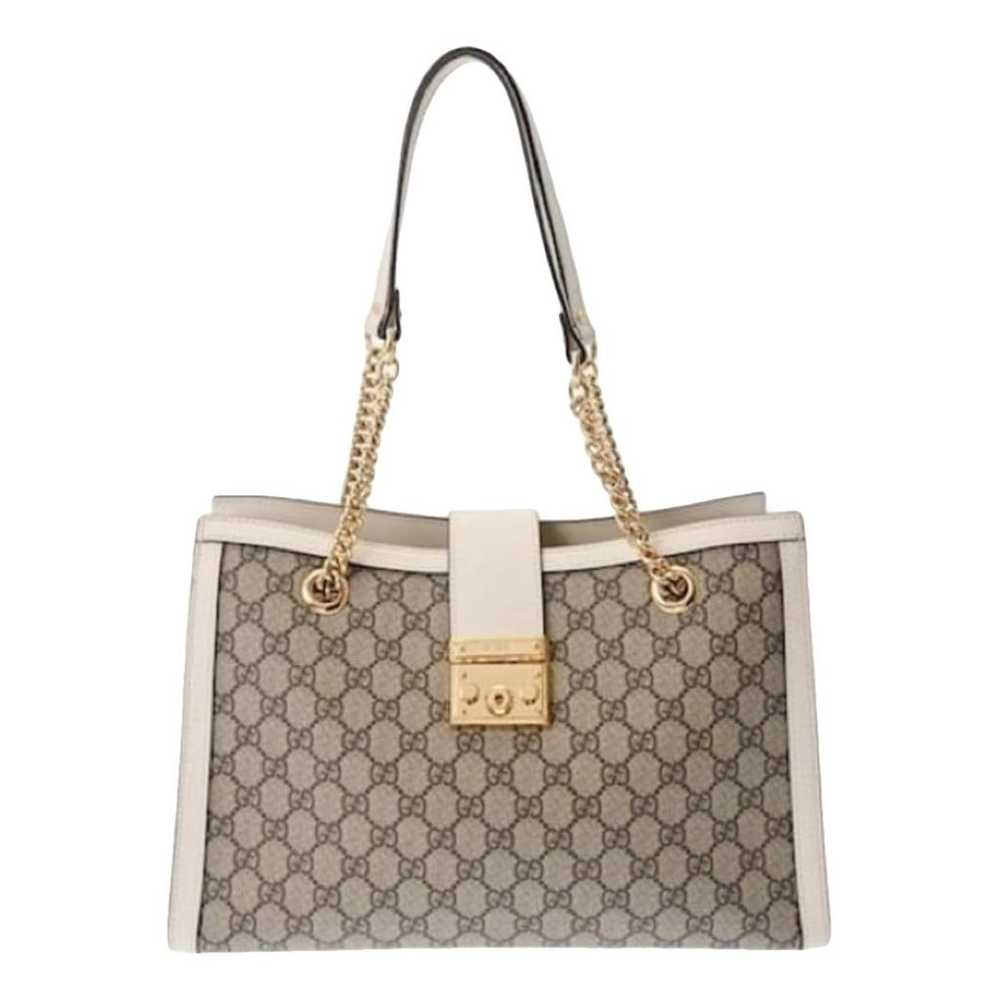 Gucci Padlock cloth tote - image 1