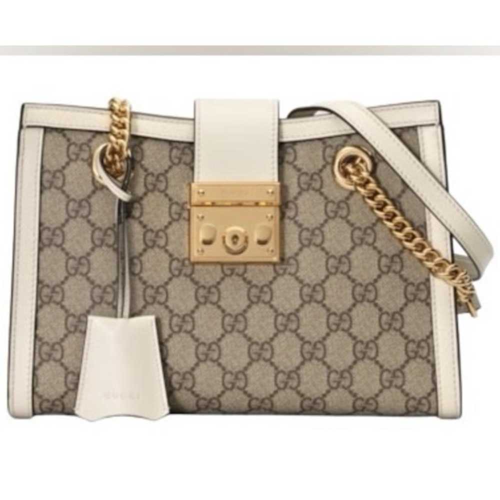 Gucci Padlock cloth tote - image 4