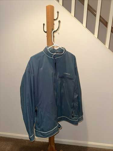 ジャケット・アウター 90s air walk tech gimikku nylon jacket 90s NIKE “BIG SWOOSH” Nylon Jacket . Color : 深緑×紺×白 Size