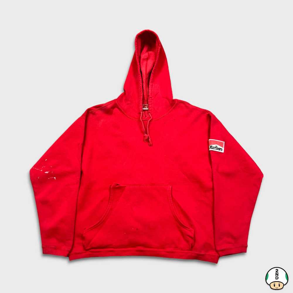 Marlboro × Streetwear × Vintage Marlboro Hoodie S… - image 1