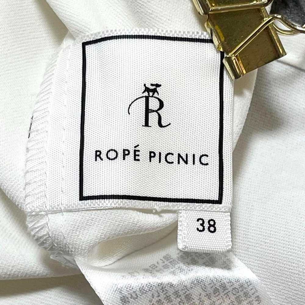 4009【ROPÉ PICNIC】Size 38 Long Sleeve Blouse with … - image 11