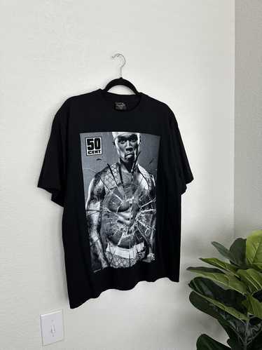 50 Cent × Rap Tees × Vintage 50 Cent Rap Tee Get R