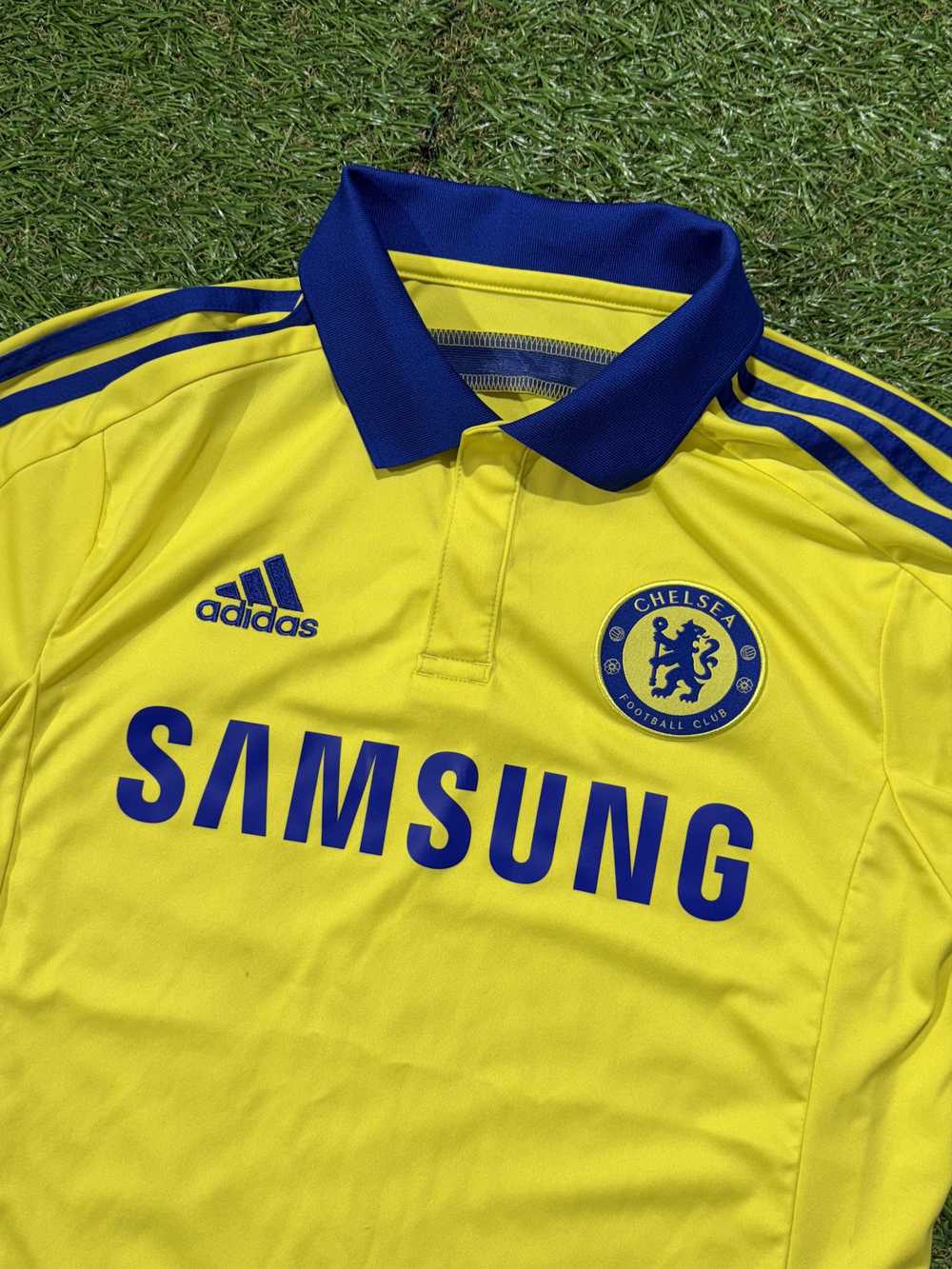 Adidas × Chelsea × Soccer Jersey Vintage T-Shirt … - image 2