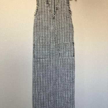 ZARA Tweed Long Dress Size M