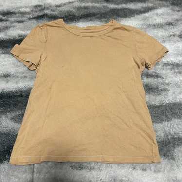 GAP T-shirt Short Sleeve Solid Small Size XS Orang