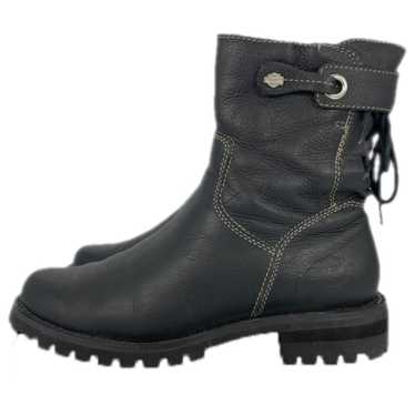 Harley Davidson Leather biker boots - image 1