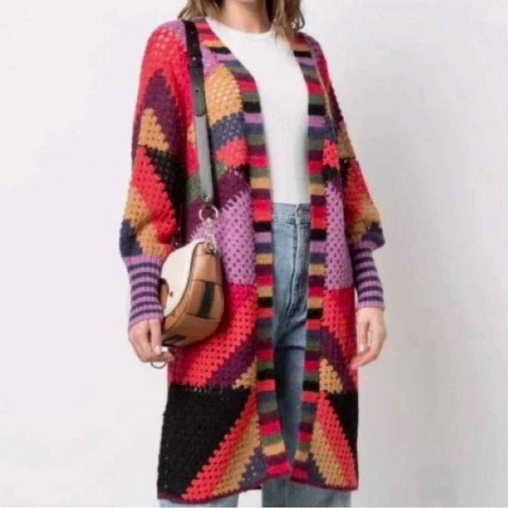 Farm Rio Wool cardigan - image 4