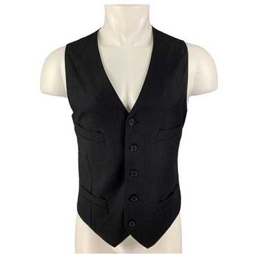 Giorgio on sale Armani Women's Size 42 US M Button Front Vest Sleeveless Black