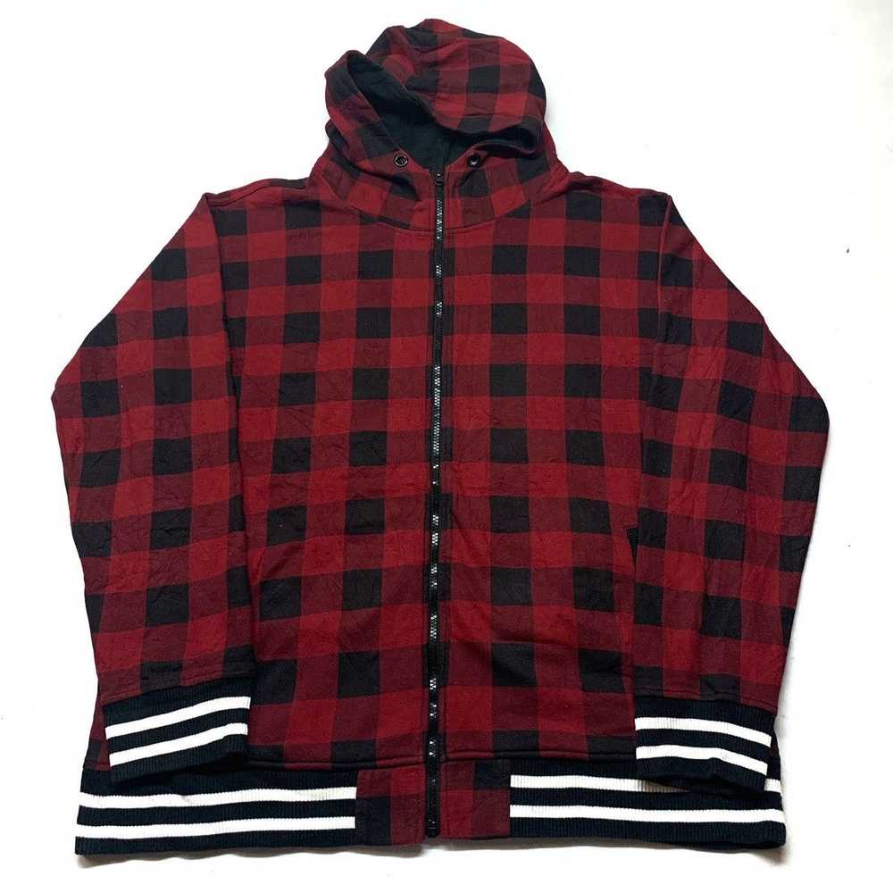 Japanese Brand Black And Red Tartan Punk Sedition… - image 1