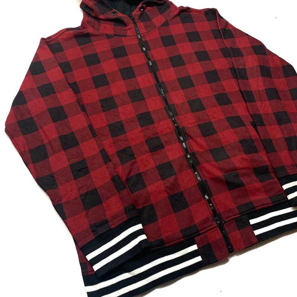 Japanese Brand Black And Red Tartan Punk Sedition… - image 2